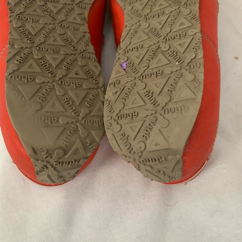 Ahnu Women's Vibrant Red Flats - Picture 7 of 8